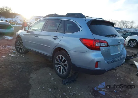 2015 Subaru Outback 2.5I Limited z USA, uszkodzony, nr VIN 4S4BSAJC4F3306039